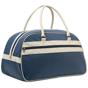 Borsa sportiva vintage NOSTALGIC - Blu
