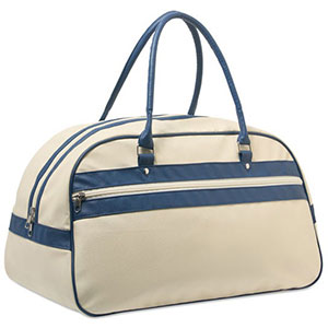Borsa sportiva vintage NOSTALGIC - Beige