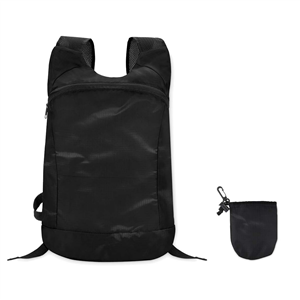 Zaino sportivo ripiegabile JOGGY - Nero