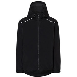 Giacca impermeabile in softshell - Nero