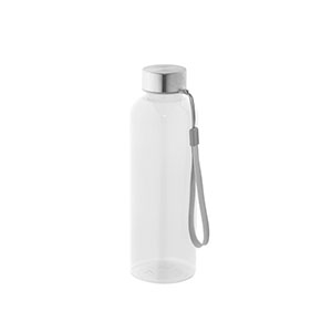 ENDERS M - borraccia trasparente in r-Pet, da 600 ml - Trasparente