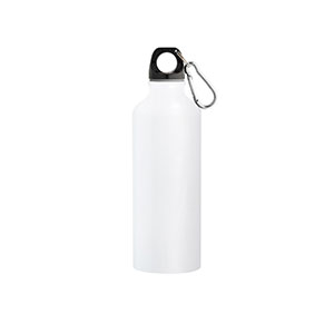 RE-LANDSCAPE M - borraccia in alluminio riciclato, da 530 ml - Bianco