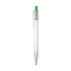 Penna a sfera con pulsante colorato HARLAN - Verde