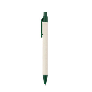 MILINK - penna in riciclata al 100% - Verde scuro