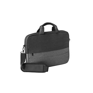 GENOA - borsa per laptop in poliestere riciclato - Grigio