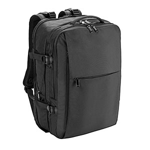 DALLAS - zaino da viaggio con porta pc da 17.3 pollici - Nero
