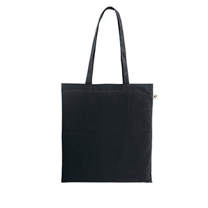 MEXICO - borsa in cotone riciclato e rPET - Nero