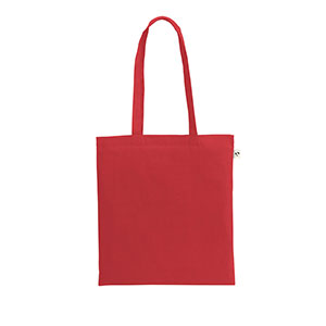 MEXICO - borsa in cotone riciclato e rPET - Rosso