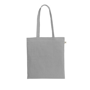 MEXICO - borsa in cotone riciclato e rPET - Grigio chiaro