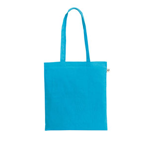 MEXICO - borsa in cotone riciclato e rPET - Azzurro