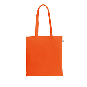 MEXICO - borsa in cotone riciclato e rPET - Arancione