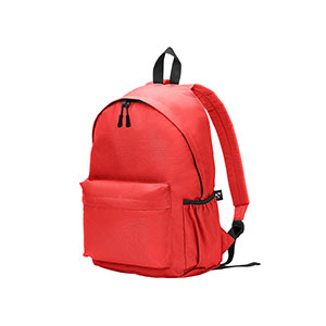 ROSARIO - zaino classico in poliestere riciclato - Rosso