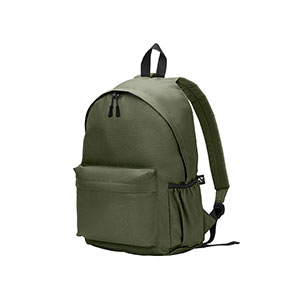 ROSARIO - zaino classico in poliestere riciclato - Verde scuro