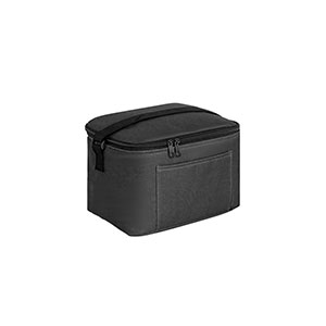 CANCUN - borsa termica in poliestere riciclato (7 L) - Nero