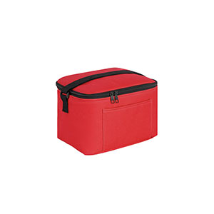 CANCUN - borsa termica in poliestere riciclato (7 L) - Rosso