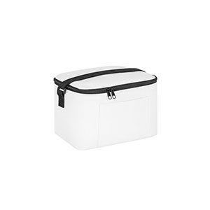 CANCUN - borsa termica in poliestere riciclato (7 L) - Bianco