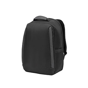 YANGON BPACK - zaino antifurto per laptop da 17.3 pollici - Nero