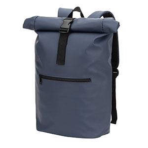 PORTLAND - zaino roll-top con porta pc da 16 pollici - Blu