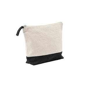 DAPHNE - pochette per cosmetici in 100% cotone - Nero