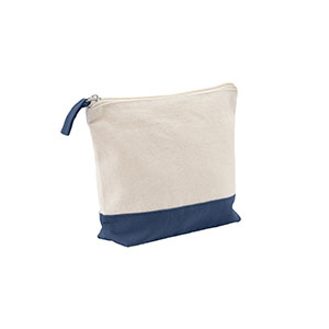 DAPHNE - pochette per cosmetici in 100% cotone - Blu