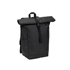 OSASCO BPACK - zaino roll-top con porta pc da 14 pollici - Nero