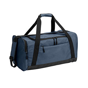 FARO - borsa sportiva in cotone riciclato - Blu
