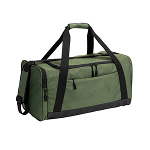 FARO - borsa sportiva in cotone riciclato - Verde scuro