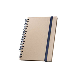 PROUST - quaderno A5 con copertina in carta di canna da zucchero - Blu