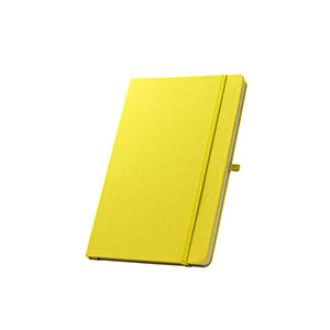 ANNE - block notes A5 con cover in rPET - Giallo