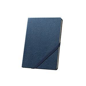 HUXLEY - block notes A5 con copertina in carta resistente all'acqua - Blu