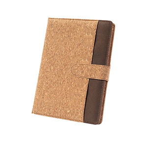 FIELDING - cover per quaderno A5 in sughero - Naturale