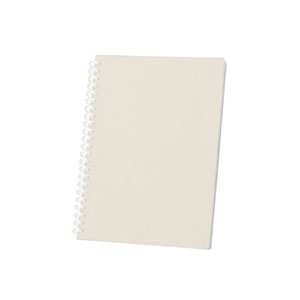SCHILLER - quaderno spiralato con copertina flessibile - Grigio chiaro