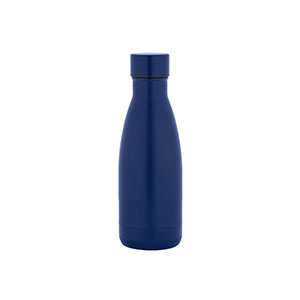 RE-BUFFON S - Bottiglia termica in acciaio inox riciclato - Blu scuro