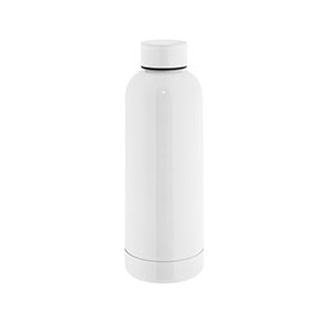 ODIN METTALIC - borraccia in acciaio inox riciclato - Bianco