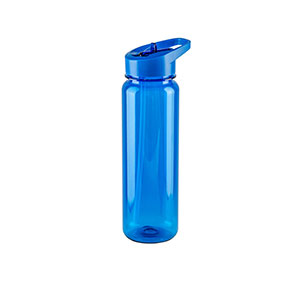 GILMORE - borraccia sportiva in PET riciclato trasparente - Blu