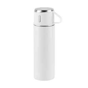 COMANECI - Thermos in acciaio inox - Bianco