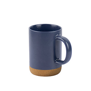 CONSTELLATION CORK - tazza in ceramica con base in sughero - Blu scuro