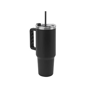 JOYNER XL - tazza da viaggio termica in acciaio riciclato (1.3L) - Nero