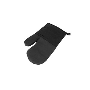 LAWSON - guanto da cucina in cotone con silicone su un lato - Nero