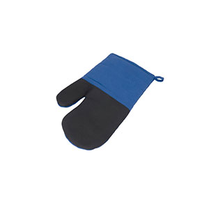 LAWSON - guanto da cucina in cotone con silicone su un lato - Blu reale