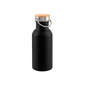 EWING - bottiglia in acciaio inox riciclato - Nero