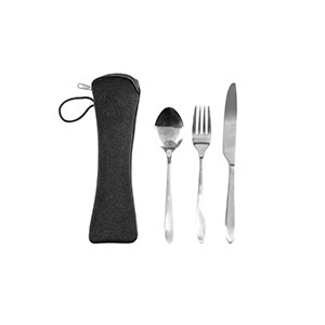 WILEY - set di posate in acciaio inox - Cromato satinato