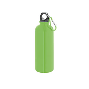 KELCE - borraccia in acciaio inox con moschettone - Verde chiaro