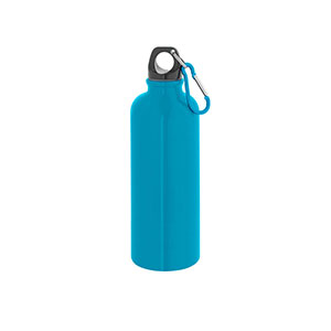 KELCE - borraccia in acciaio inox con moschettone - Azzurro