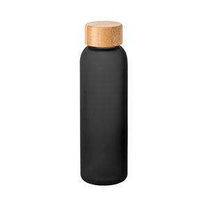LILLARD GLASS - borraccia in vetro - Nero