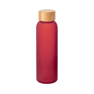 LILLARD GLASS - borraccia in vetro - Rosso