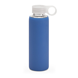 Borraccia sportiva in vetro borosilicato DHABI - Blu