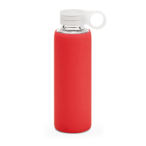 Borraccia sportiva in vetro borosilicato DHABI - Rosso