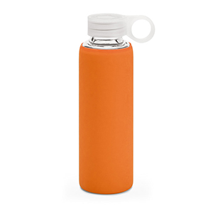 Borraccia sportiva in vetro borosilicato DHABI - Arancione