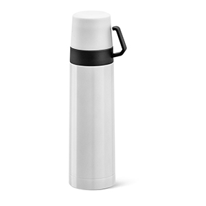 Thermos in acciaio inox SAFE - Bianco